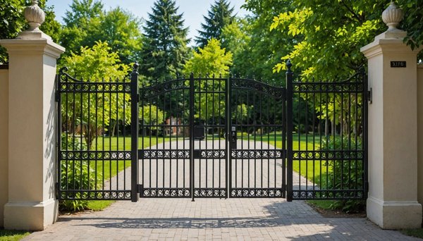 Choisissez le portail à battants idéal pour votre maison