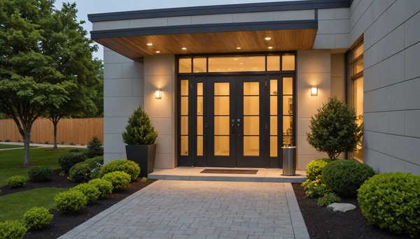 Modernisation des entrées résidentielles : fusion de sécurité et efficacité énergétique